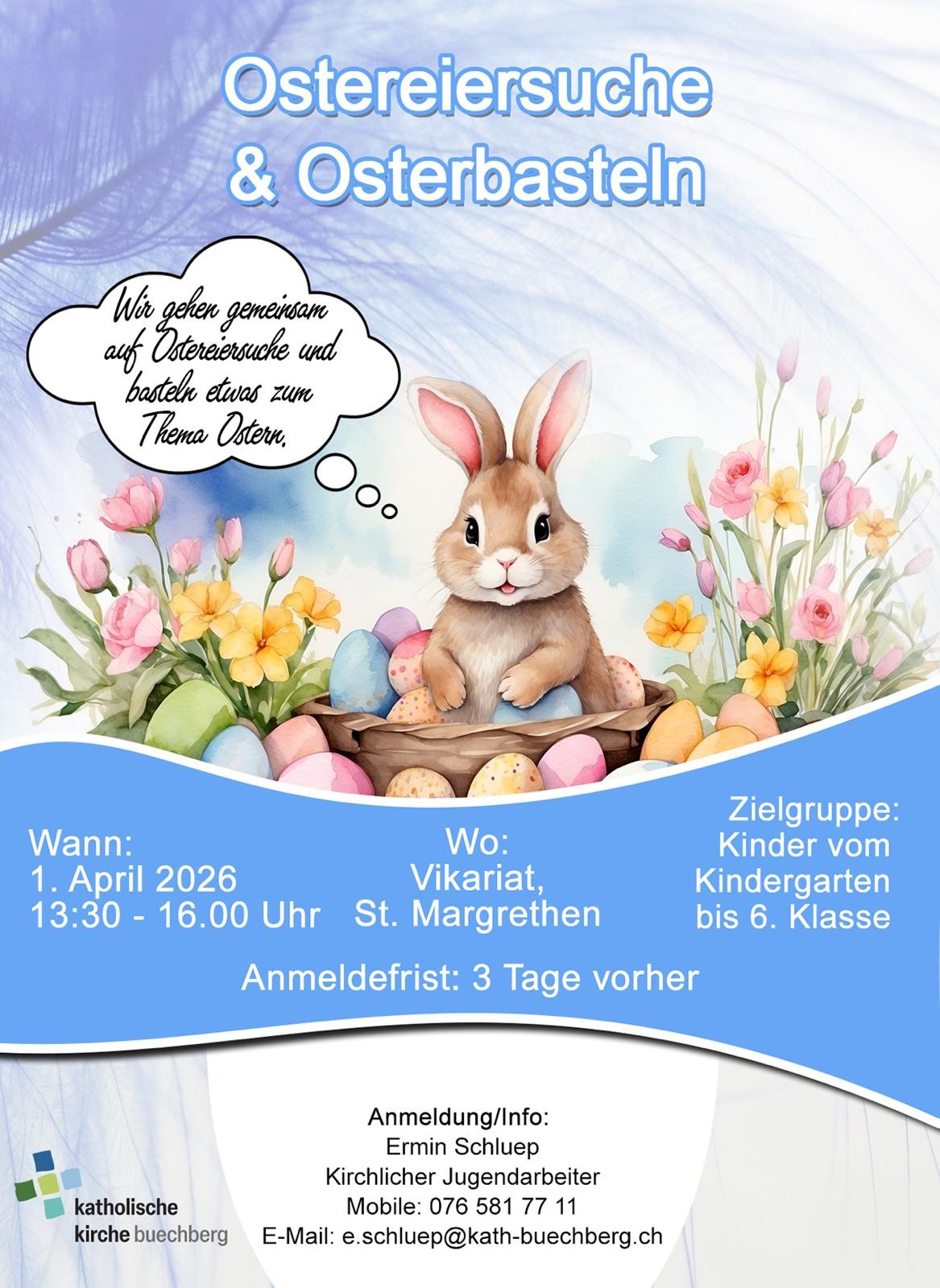 Ostereiersuche & Osterbasteln